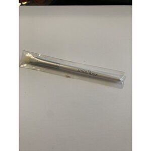 Smashbox Brush Precision Cream Eye Liner Brush pearl handle 4" long travel brush